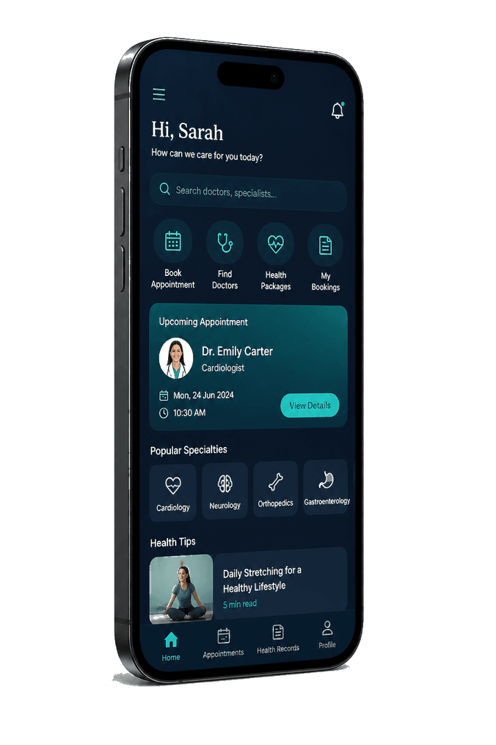 DrPraxo mobile app preview